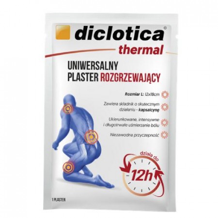 DICLOTICA Thermal - Plaster rozgrzewający, 1 sztuka