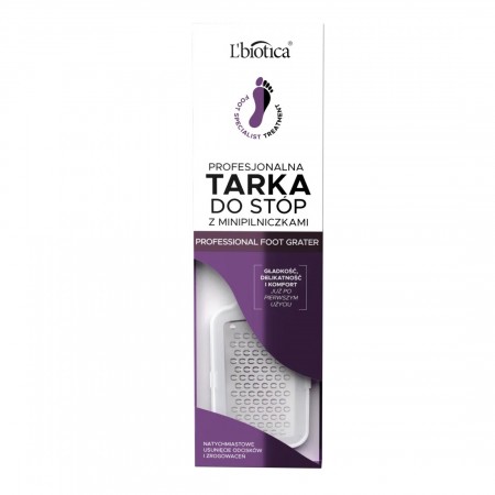 L'biotica, Tarka do stóp z mini pilniczkiem, 1 sztuka