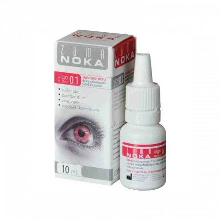 ZUMA NOKA+ 0,1 krople do oczu 10 ml