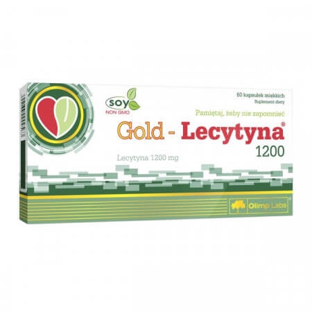 OLIMP Gold Lecytyna, 60 kapsułek