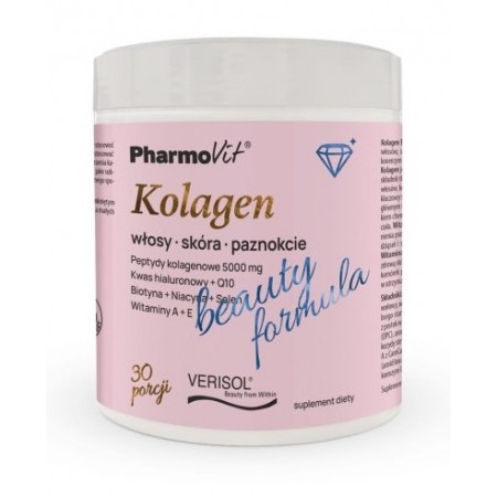 Pharmovit Kolagen Beauty formuła 30porcji