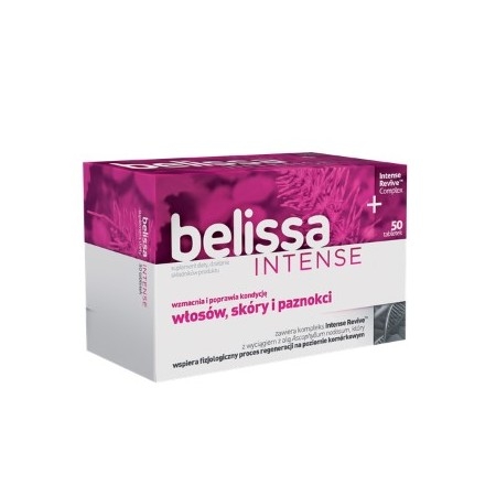 Belissa Intense tabletki - 50 tabl. ( data ważności 04/2024)