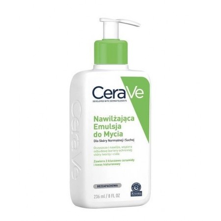 CERAVE nawilżająca emulsja o mycia skóra sucha 236 ml