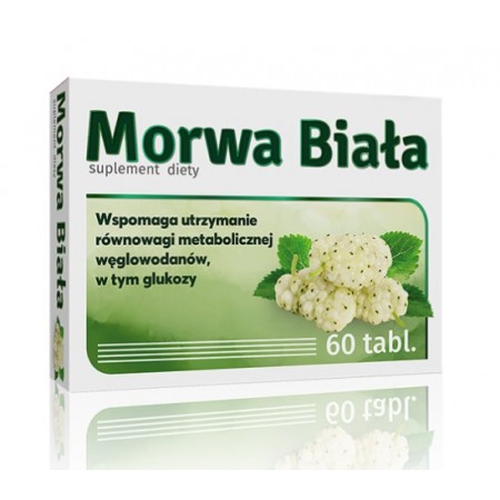 morwa biała 60 tabl. utrzymanie równowagi metabolicznej