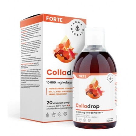 Colladrop Forte kolagen morski 10000 mg płyn - 500 ml