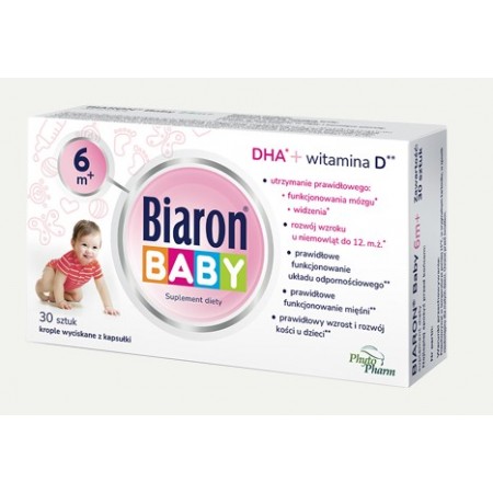 Bioaron Baby od 6 m-ca kaps.twistoff 30kap