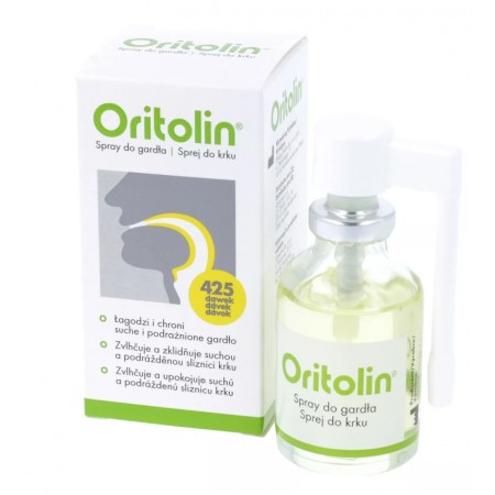 Oritolin 425 dawek spray do gardła 30ml