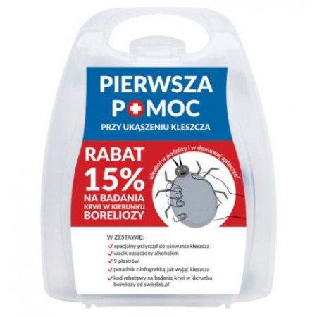 Controly Pierwsza Pomoc przy ukąszeniu kleszczy - - 1 op. (data