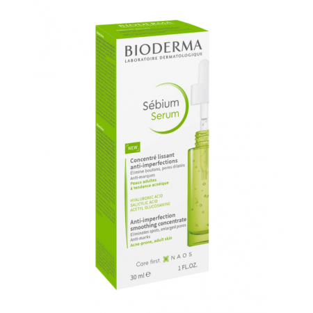 Bioderma Sebium Serum redukujące niedoskonałości wygładzające