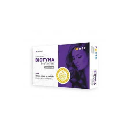 Biotyna Multieffect, 30 tabletek