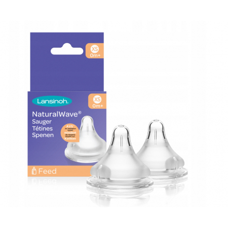 Lansinoh Smoczek Natural Wave XS - 2szt.