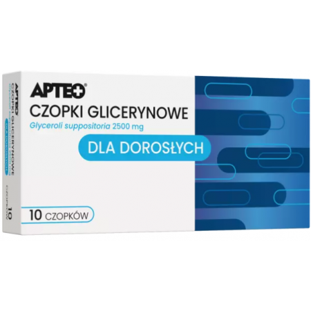 Czopki glicerynowe 2,5g APTEO 10 szt. Czopki glicerynowe 2,5g APTEO 10 szt.
