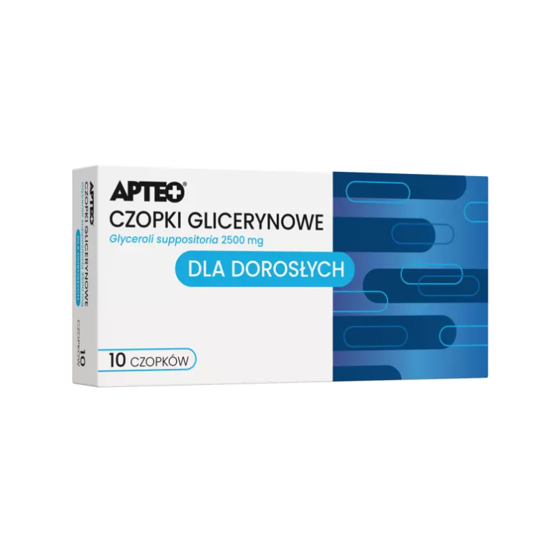 Czopki glicerynowe 2,5g APTEO 10 szt. Czopki glicerynowe 2,5g  APTEO 10 szt.