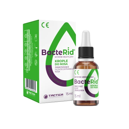 Bacterid krople do nosa - 15 ml (but.z dozown.)