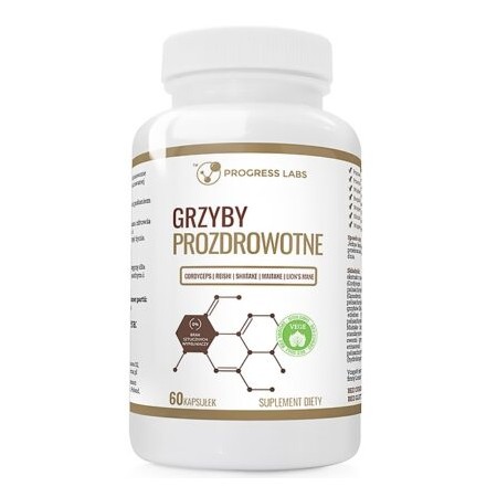 Grzyby Prozdrowotne Cordyceps Reishi Shiitake Maitake Lion's