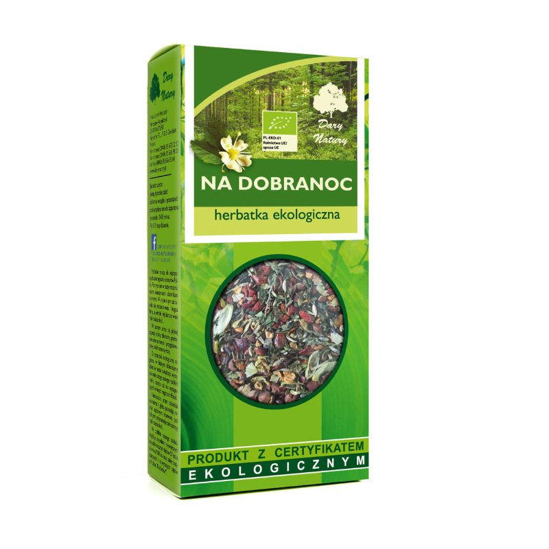 Dary Natury herbata na dobranoc eko 50 g Dary Natury herbata na dobranoc eko 50 g