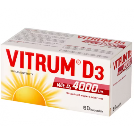 Vitrum D3 4000 kapsułki - 60 kaps.