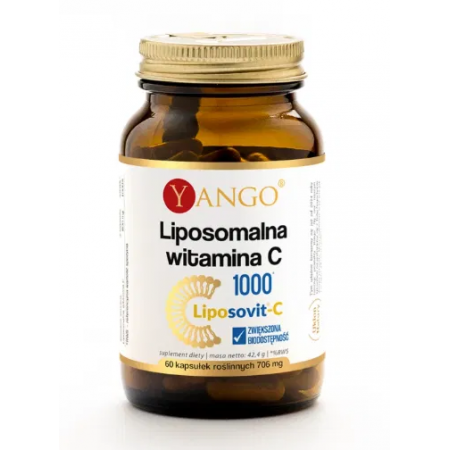 Yango Liposomalna Witamina C kapsułki - 60 kaps.