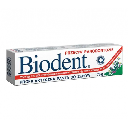 BIODENT Pasta d/zęb. p/parodontozie 75g