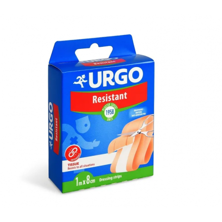 Urgo Resistant Neutral 1m x 8 cm plaster - 1 szt.