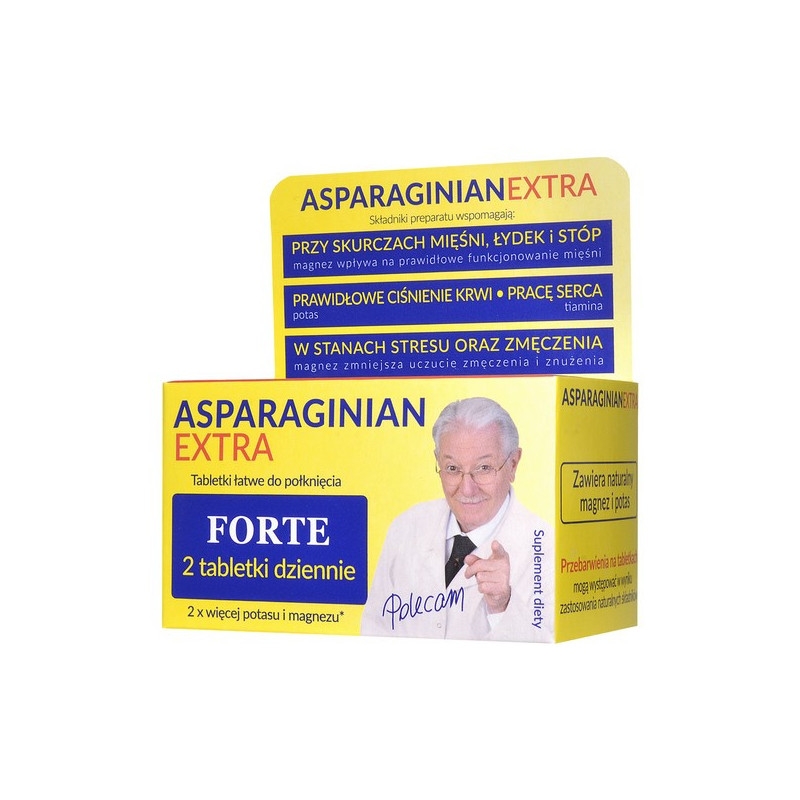 Asparaginian Extra Uniphar Magnez Potas tabletki 50 szt.
