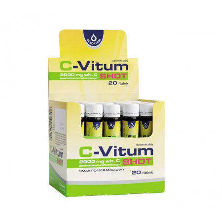 C-Vitum Shot płyn - 20 fiol. po 25 ml