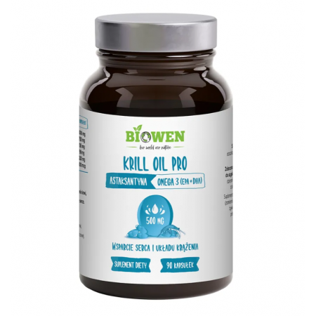 Biowen - Krill Oil Pro - olej z Kryla 90kps Biowen - Krill Oil Pro - olej z Kryla 90kps
