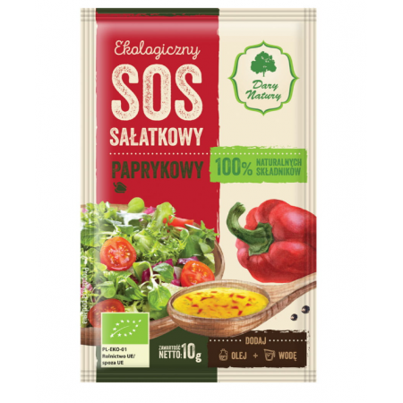 Dary Natury sos sałatkowy paprykowy 10 g