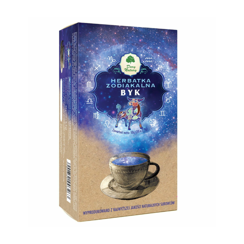 Dary Natury Herbata zodiakalna Byk 50 g Dary Natury Herbata zodiakalna Byk 50 g