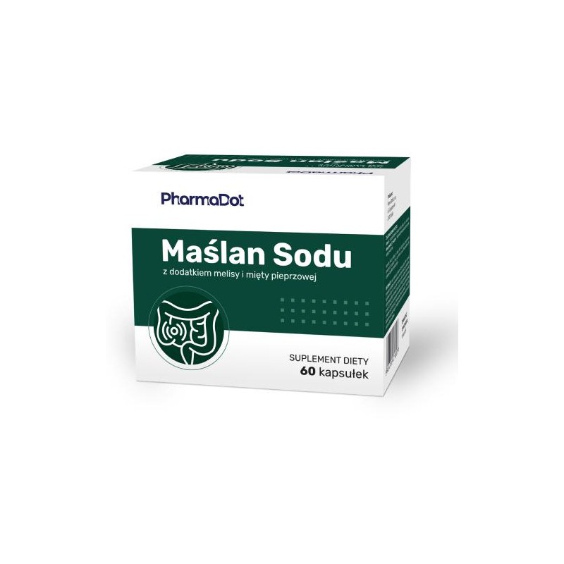 PharmaDot Maślan Sodu 60 kapsułek