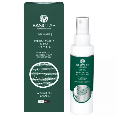 BASICLAB - Prebiotyczny spray do ciała, 100ml