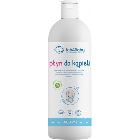 Lab4baby Płyn do kąpieli od 1 dnia życia 400 ml
