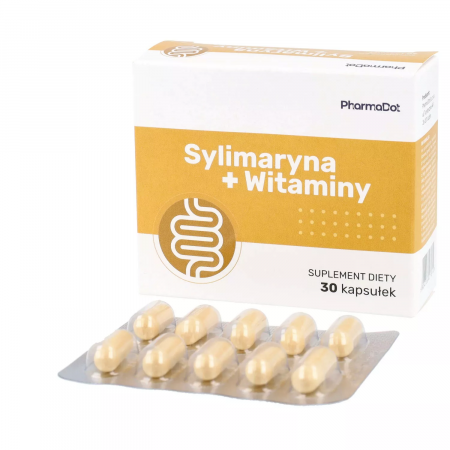 Pharma Dot Sylimaryna + Witaminy, 30kaps.
