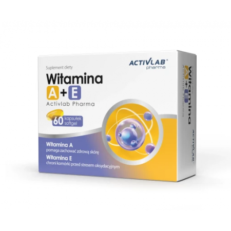 Activlab Witamina A+E 60 kaps