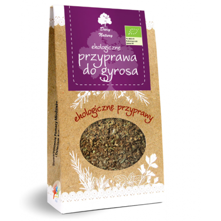 Dary natury przyprawa do gyrosa 50 g eko