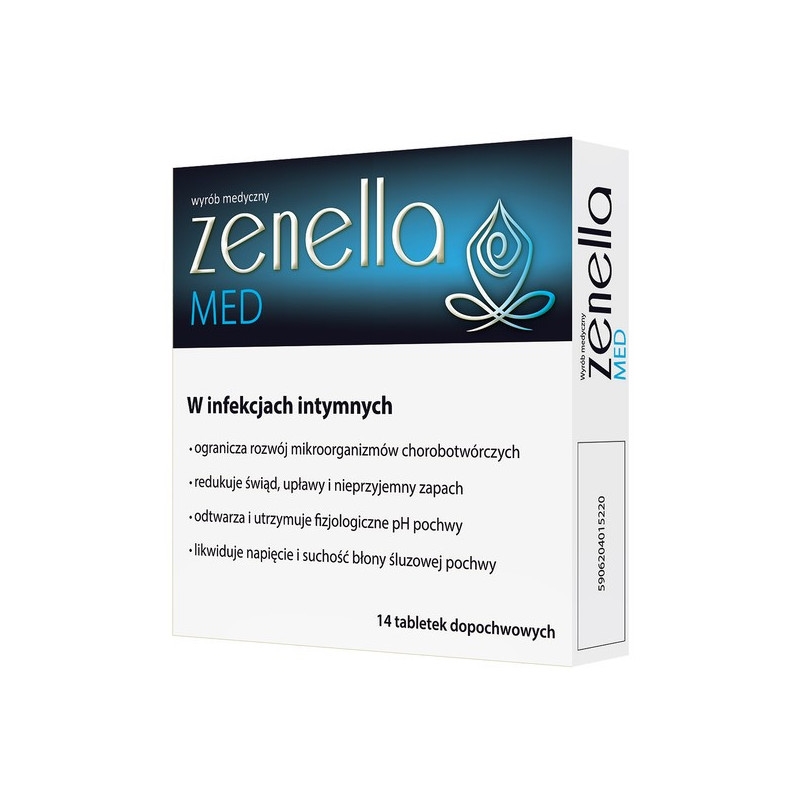 Zenella Med tabletki dopochwowe 14 szt.