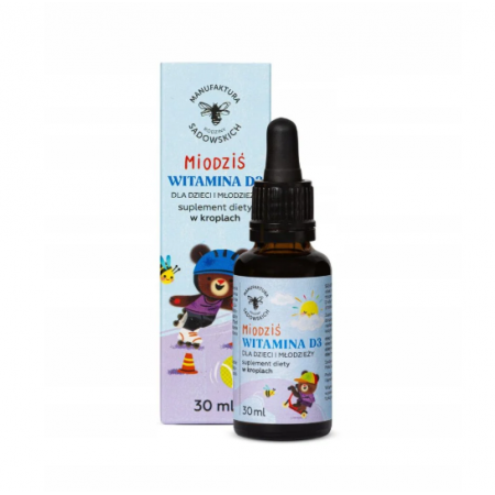Manufaktura Sadowskich witamina d3 miodziś 30 ml