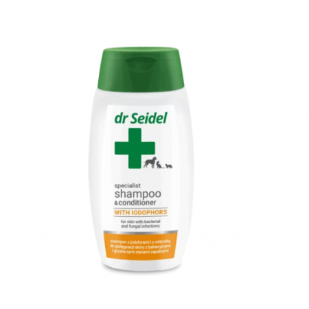 Dr Seidel szampon jodoforowy z odżywką 220ml