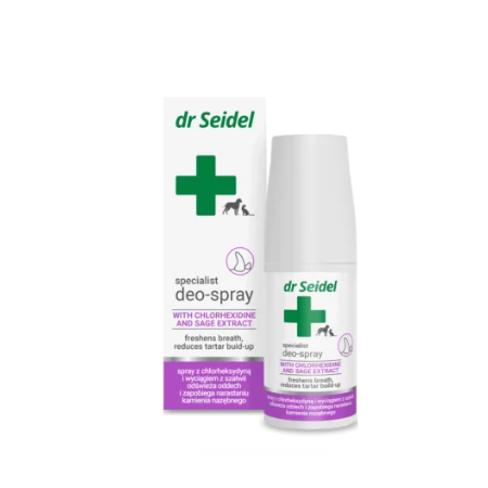 Dr Seidel deo-spray 50ml czyste zęby świeży oddech Dr Seidel deo-spray 50ml czyste zęby świeży oddech
