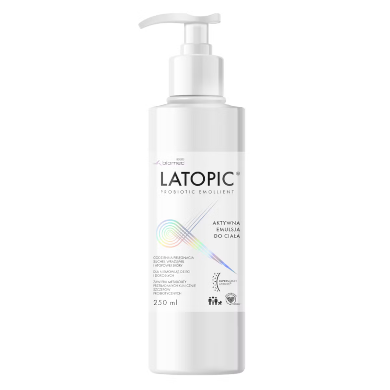 LATOPIC Aktywna Emulsja do ciała 250 ml