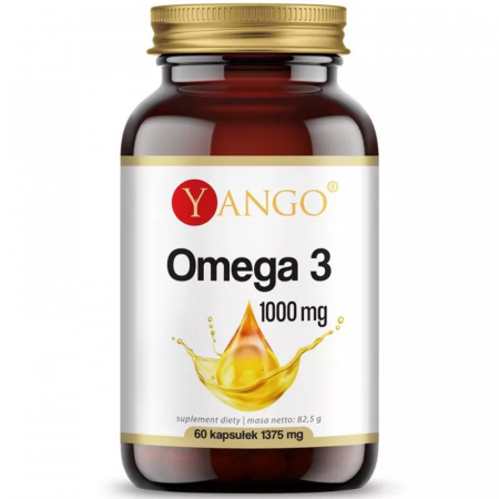 Yango Omega 3 1000 mg Suplement diety 60 kaps.