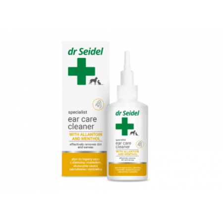 Dr seidel płyn do przemywania uszu psy i koty 75ml