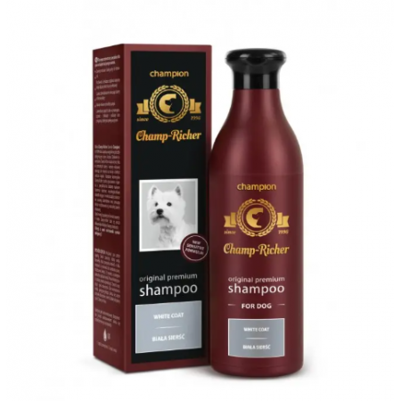 Champion szampon Sierść BIAŁA JASNA dla Psów 250ml Champion szampon Sierść BIAŁA JASNA dla Psów 250ml