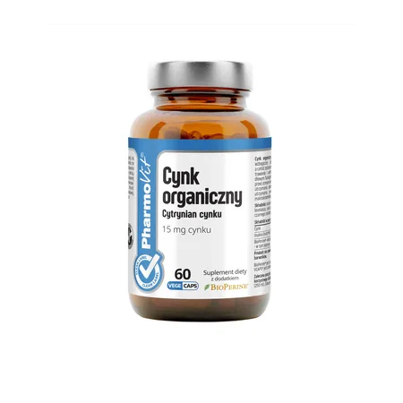 Pharmovit Cynk Cytrynian Cynku kapsułki - 60 kaps. (but. ze Pharmovit Cynk Cytrynian Cynku kapsułki - 60 kaps. (but. ze