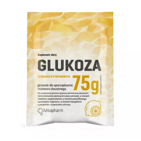 Glukoza o smaku cytrynowym proszek do sporządzania roztworu