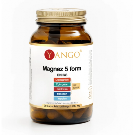 Magnez 5 Form kapsułki - 90 kaps.
