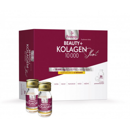 Protego Beauty Kolagen 10 000 Shot - - 30 amp.