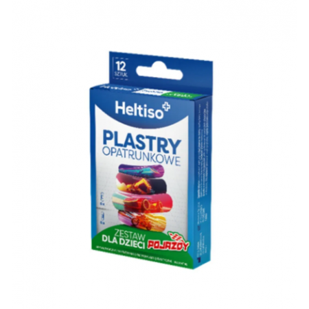 Heltiso Plastry-zestaw opatrunkowe dla dzieci pojazdy - - 12