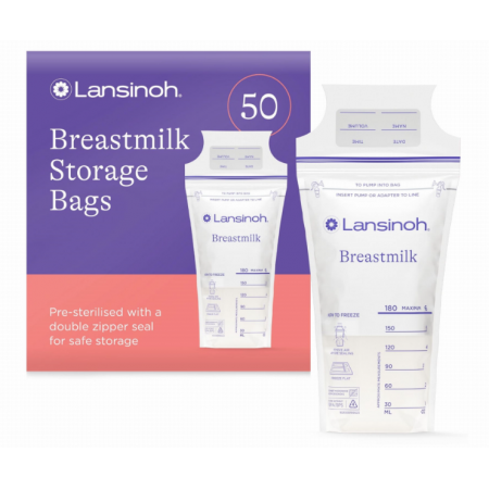 Woreczki do przechowywania pokarmu zestaw - 50 szt.