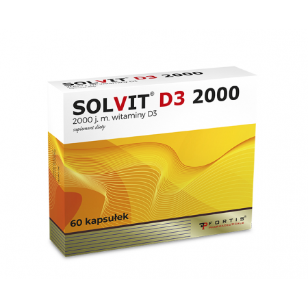 Solvit D3 2000 kapsułki - 60 kaps.